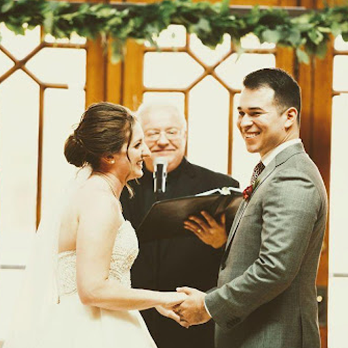 Booking Reverend Phil as our officiant was a great decision