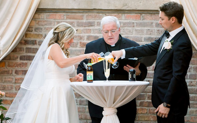 Wedding - Pouring Wine - Image